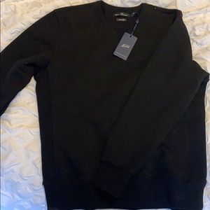 Ever Forward EF Sweater Large L Black Crew Neck